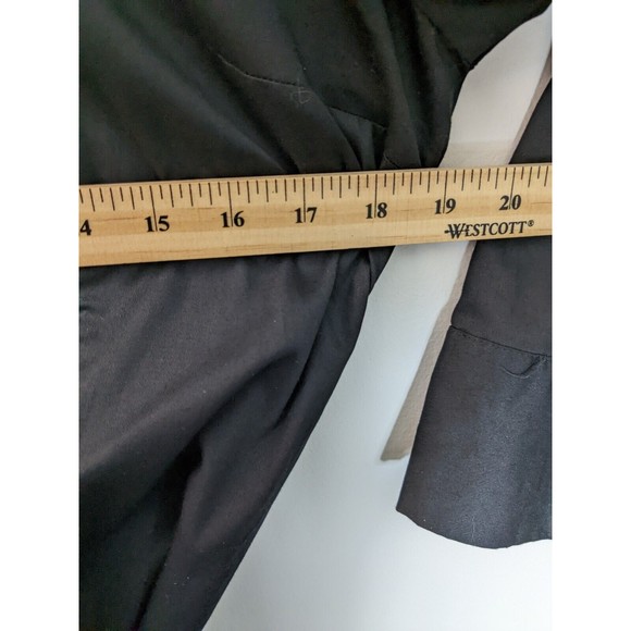 NWT Women's Prologue Black Puff Long Sleeve Shirt dress  XL - Picture 11 of 12